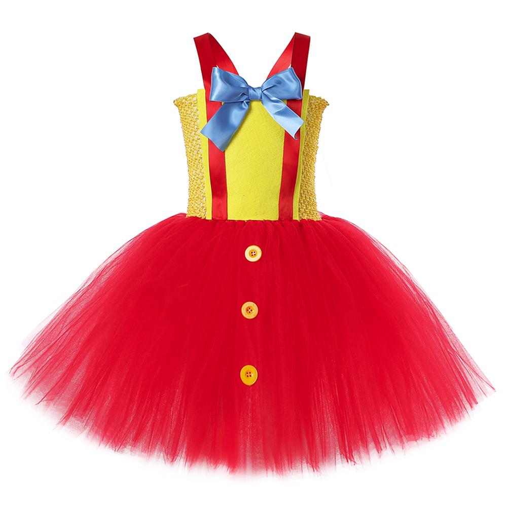 Girls Pooh Bear Costume Kids A - Toddler Girl Tulle Party Dress ulasan dan harga