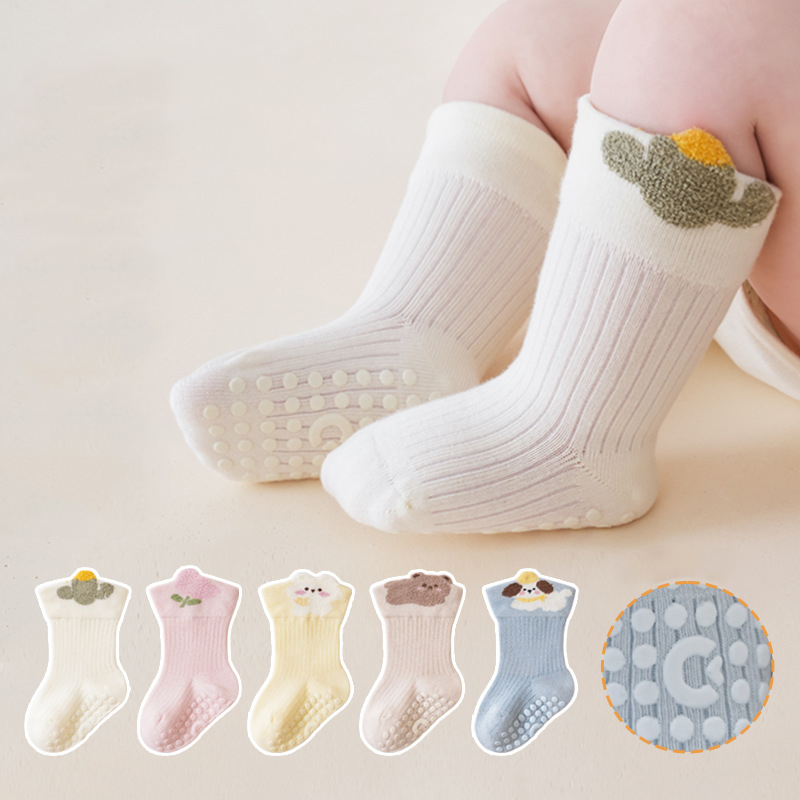 Anti‑Slip Baby Floor Socks Sof - Unisex Baby Socks Non Slip ulasan dan harga