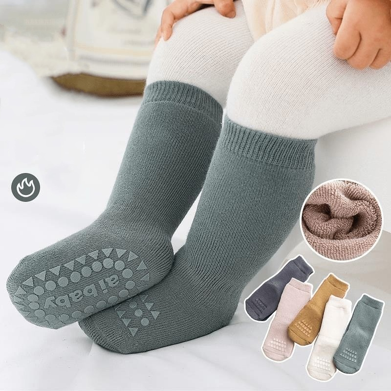 Thickened Kids Floor Socks Tod - Unisex Baby Socks Non Slip ulasan dan harga