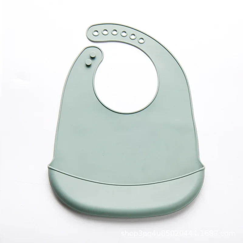 1/2pcs Baby Bib Adjustable Wat - Waterproof Baby Bibs Silicone ulasan dan harga