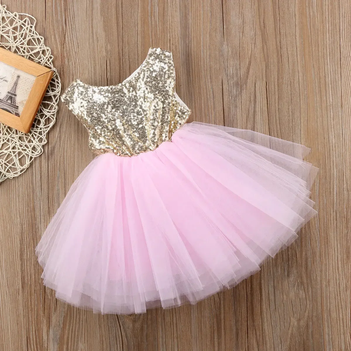 Toddler Girl Birthday Tulle Dr - Toddler Girl Tulle Party Dress ulasan dan harga