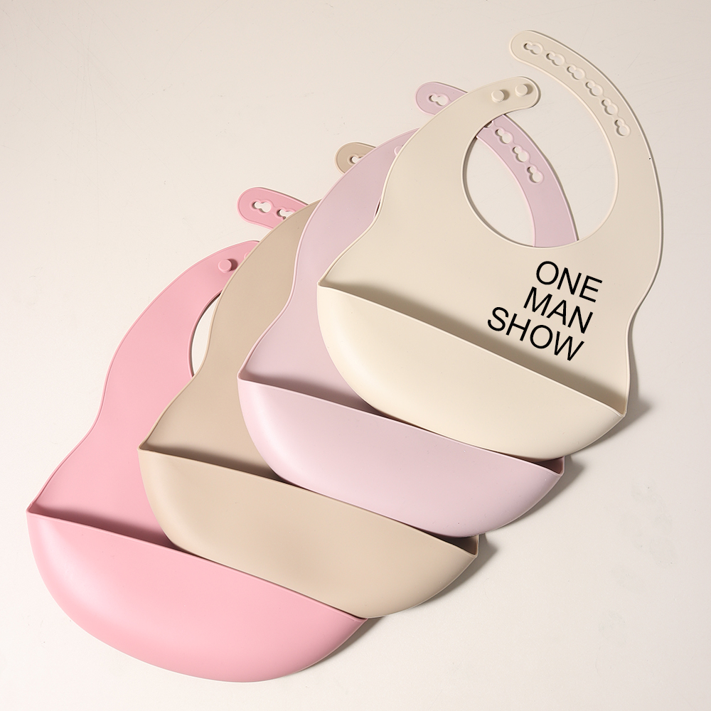 silicone bibs quote message wa - Waterproof Baby Bibs Silicone ulasan dan harga