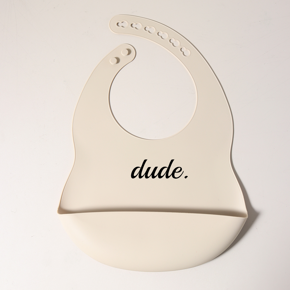 silicone bibs quote message wa - Waterproof Baby Bibs Silicone ulasan dan harga