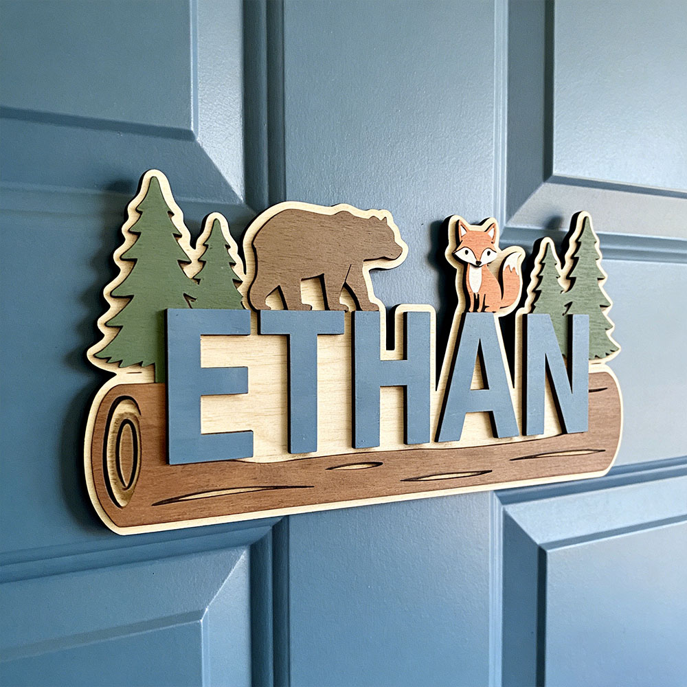 Woodland Forest Animal Persona - Nursery ulasan dan harga