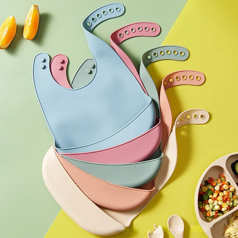 1PCS Silicone Babi Bib Waterpr - Waterproof Baby Bibs Silicone ulasan dan harga