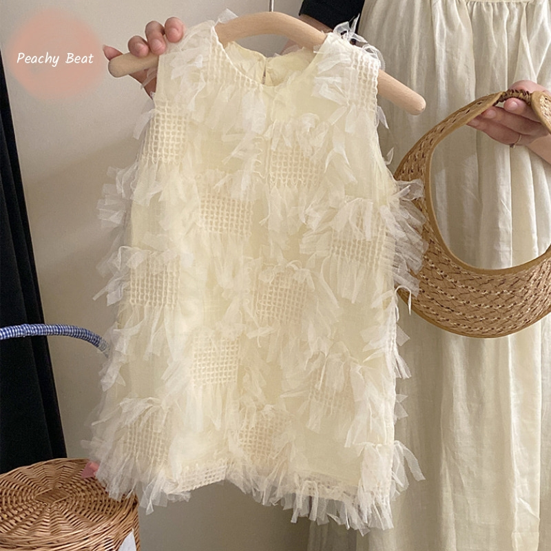 Baby Girl Princess Cotton High - Toddler Girl Tulle Party Dress ulasan dan harga