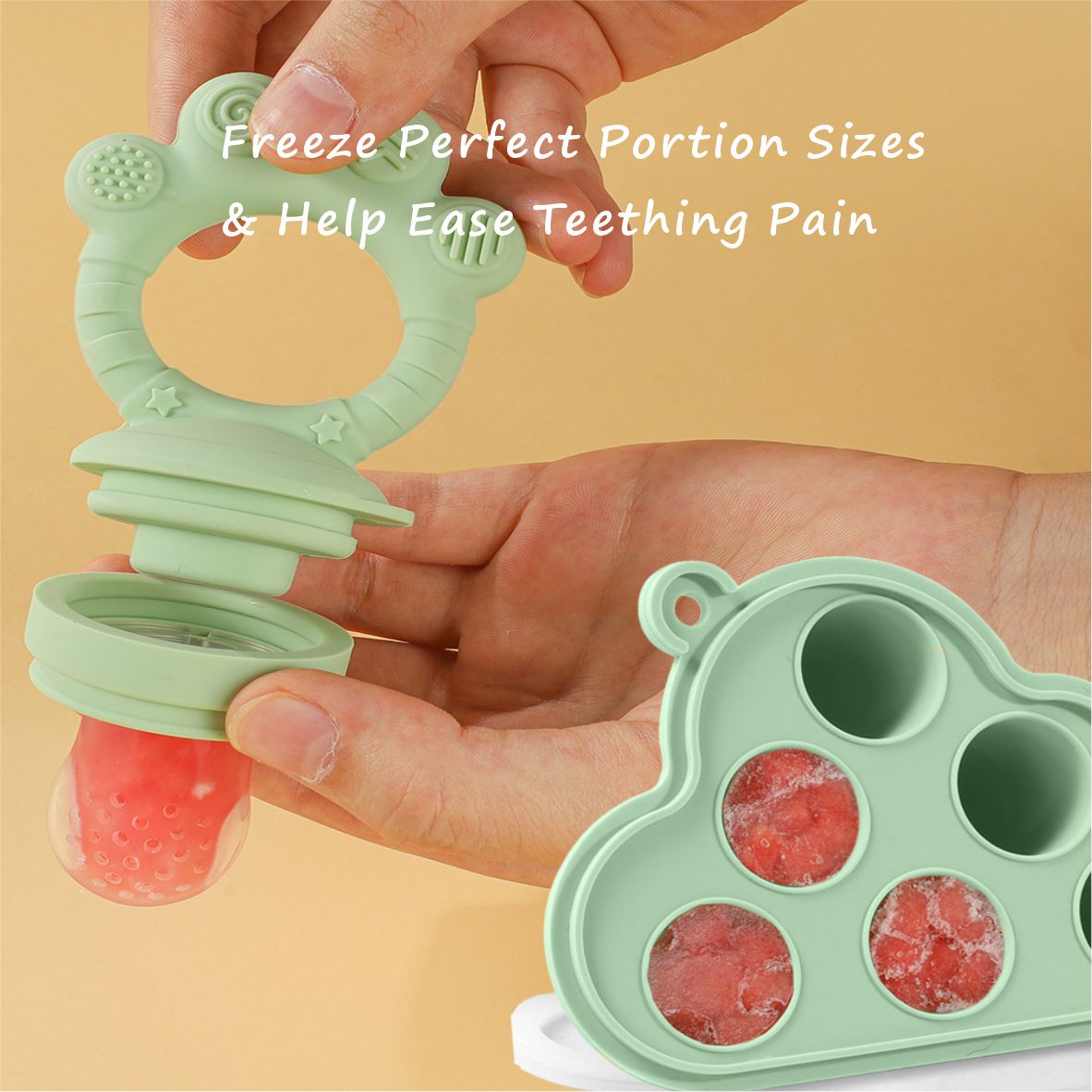 Baby Fruit Food Feeder & Freez - Feeding ulasan dan harga