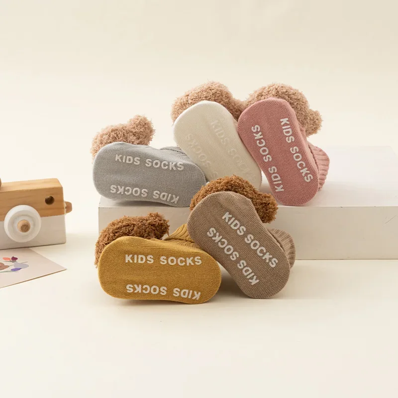Warm Baby Sock Sweet Cartoon T - Unisex Baby Socks Non Slip ulasan dan harga