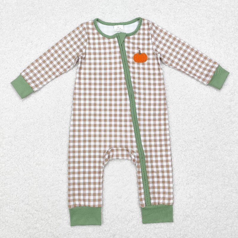 8.19y Boys Thanksgiving baby r - Cotton Baby Onesies Zipper ulasan dan harga