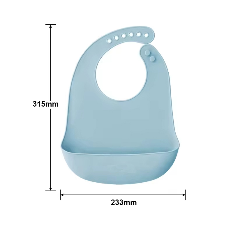 Food Grade Baby Soft Silicone  - Waterproof Baby Bibs Silicone ulasan dan harga