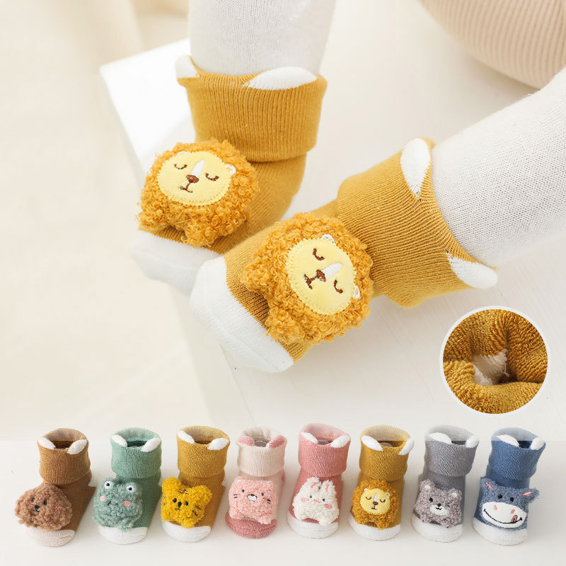 Newborn Baby Girl Boy Cute Car - Unisex Baby Socks Non Slip ulasan dan harga