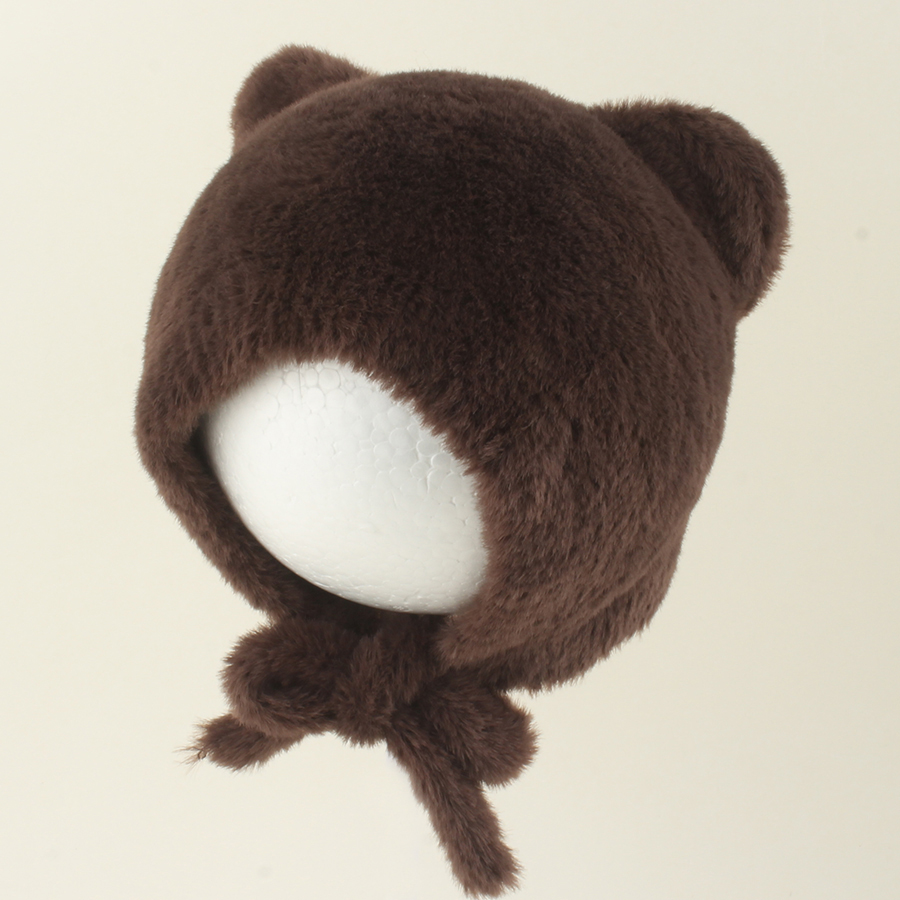 Cute Cartoon Baby Knitted Hat  - Infant Beanie Hat With Ears ulasan dan harga