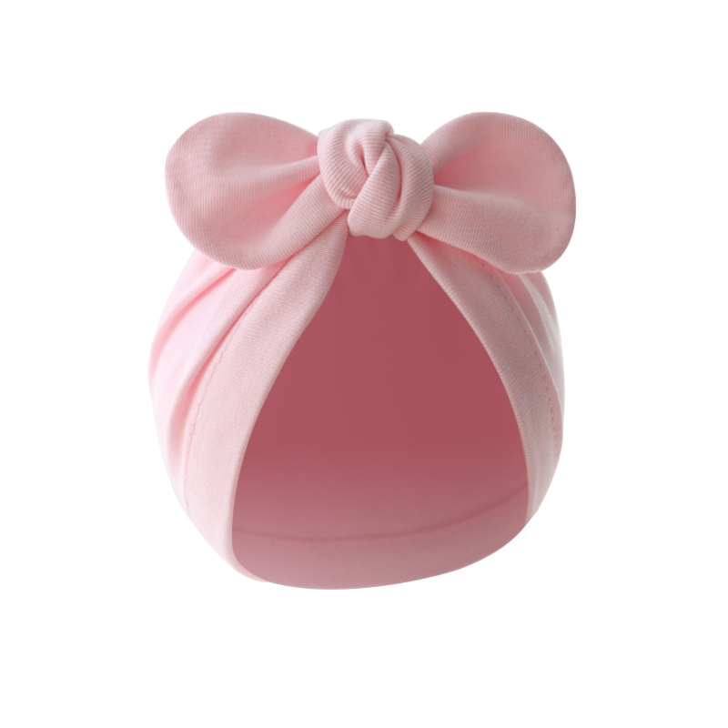 Cute Bunny Ears Baby Turban Ha - Infant Beanie Hat With Ears ulasan dan harga