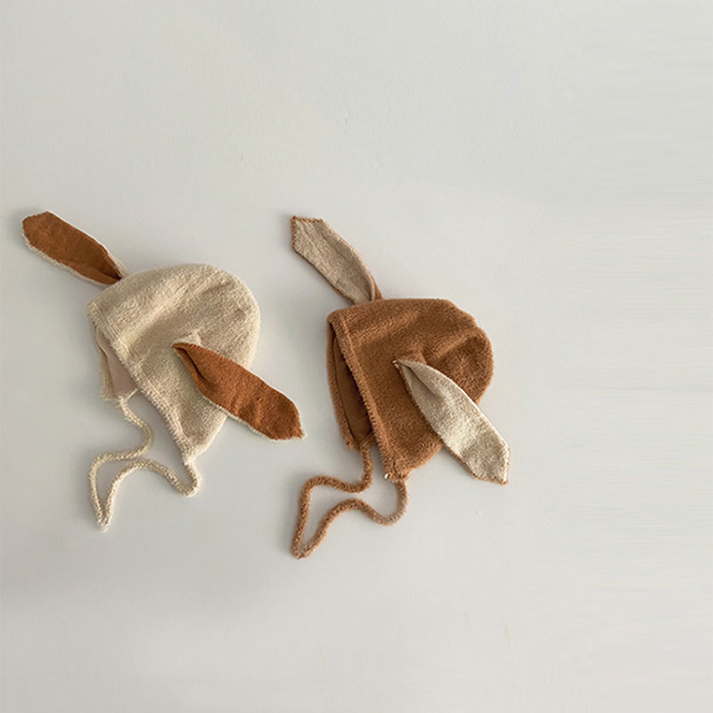 Winter Plush Baby Bunny Hat Wi - Infant Beanie Hat With Ears ulasan dan harga