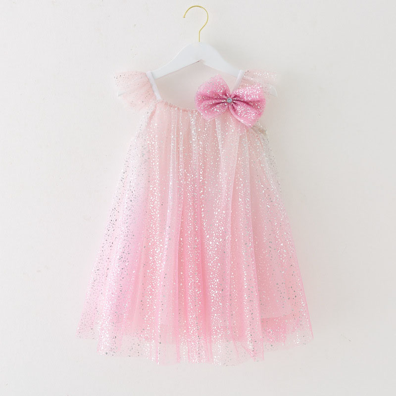 2-9Y Summer Fairy Toddler Dres - Toddler Girl Tulle Party Dress ulasan dan harga